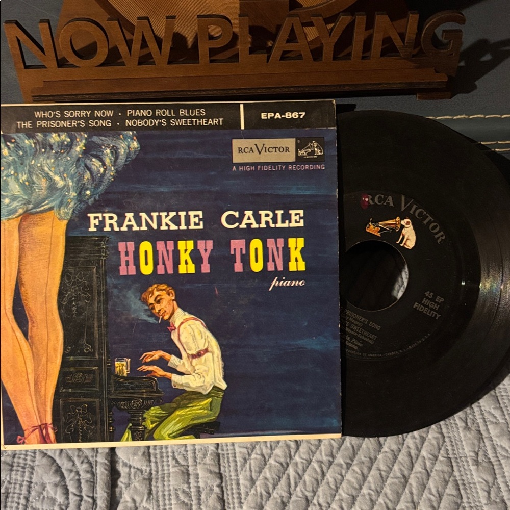 RCA Victor Honky Tonk Piano Record